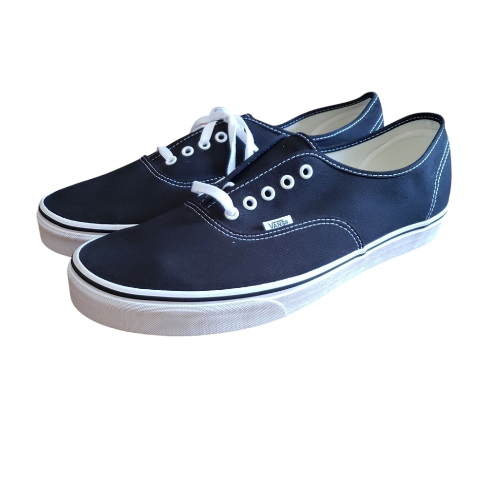 Brand New Vans Men's Black Canvas Sneakers Size 15 - Picture 3 of 7